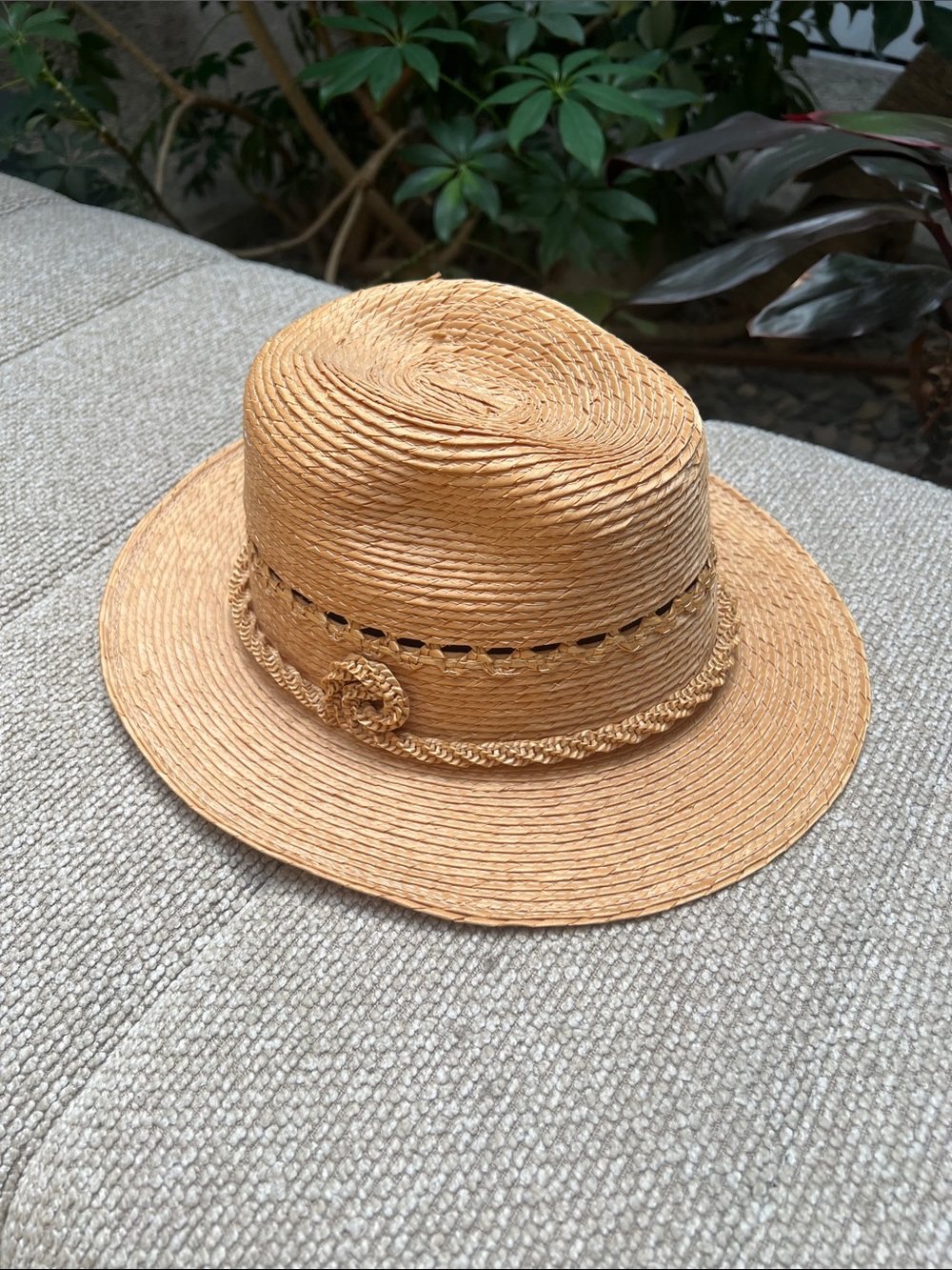 Vintage Straw Panama hat